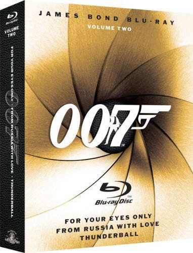 James Bond Blu Ray Collection Three Pack Vol 2 For Your